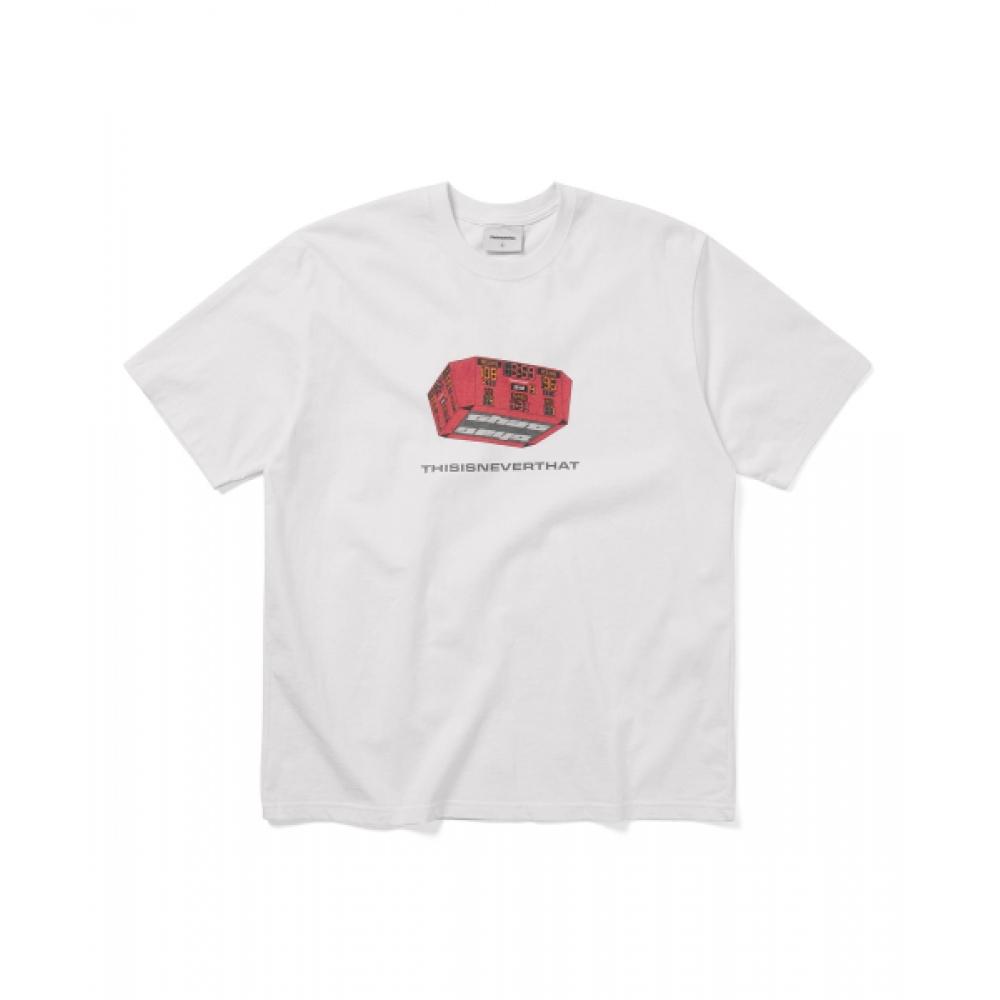 Thisisneverthat Scoreboard Tee White Model L