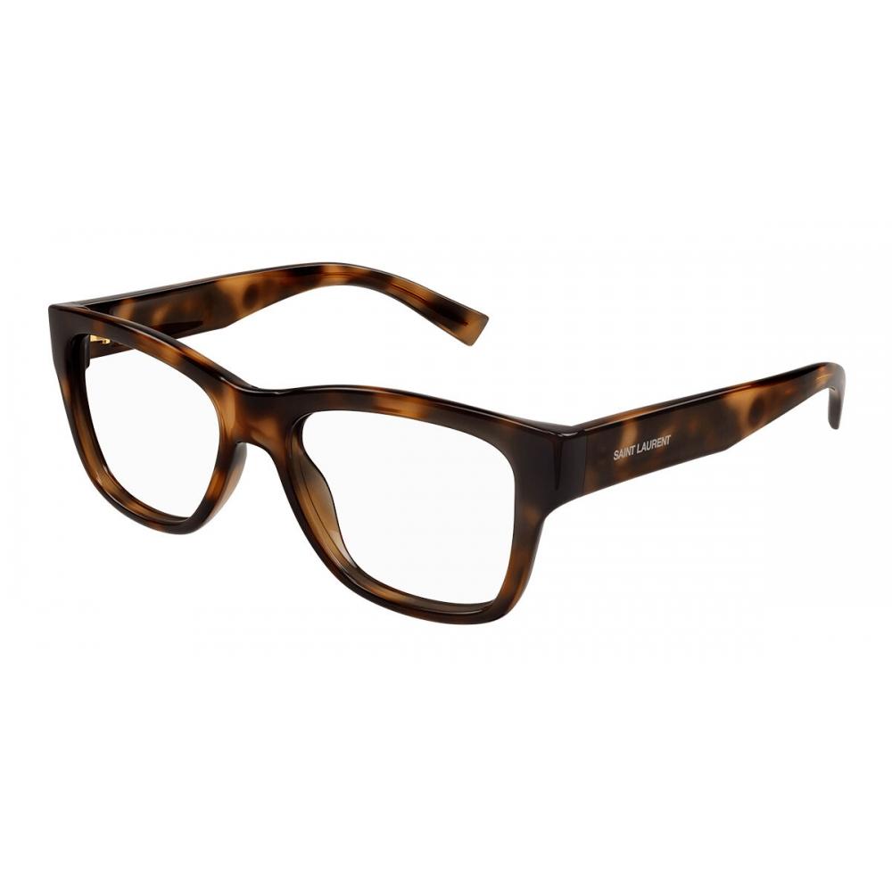 

Saint Laurent Sl 677 003 Unisex Eyeglasses Dark Tortoise/54