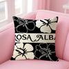 Fashion AALBA RROSA Cushion Cover Comfort Sofa Bed Silky Elegant Invisible Zipper Decorative Holiday Gifts