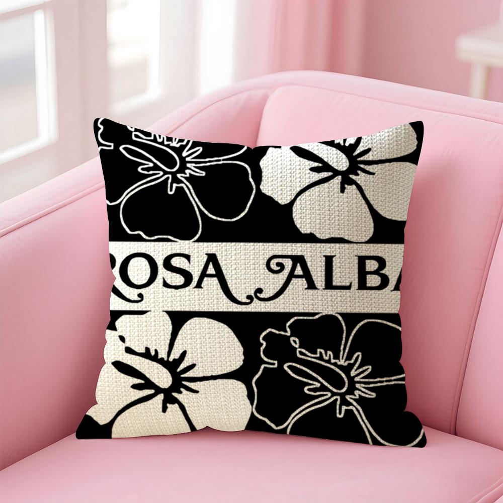 Fashion AALBA RROSA Cushion Cover Comfort Sofa Bed Silky Elegant Invisible Zipper Decorative Holiday Gifts