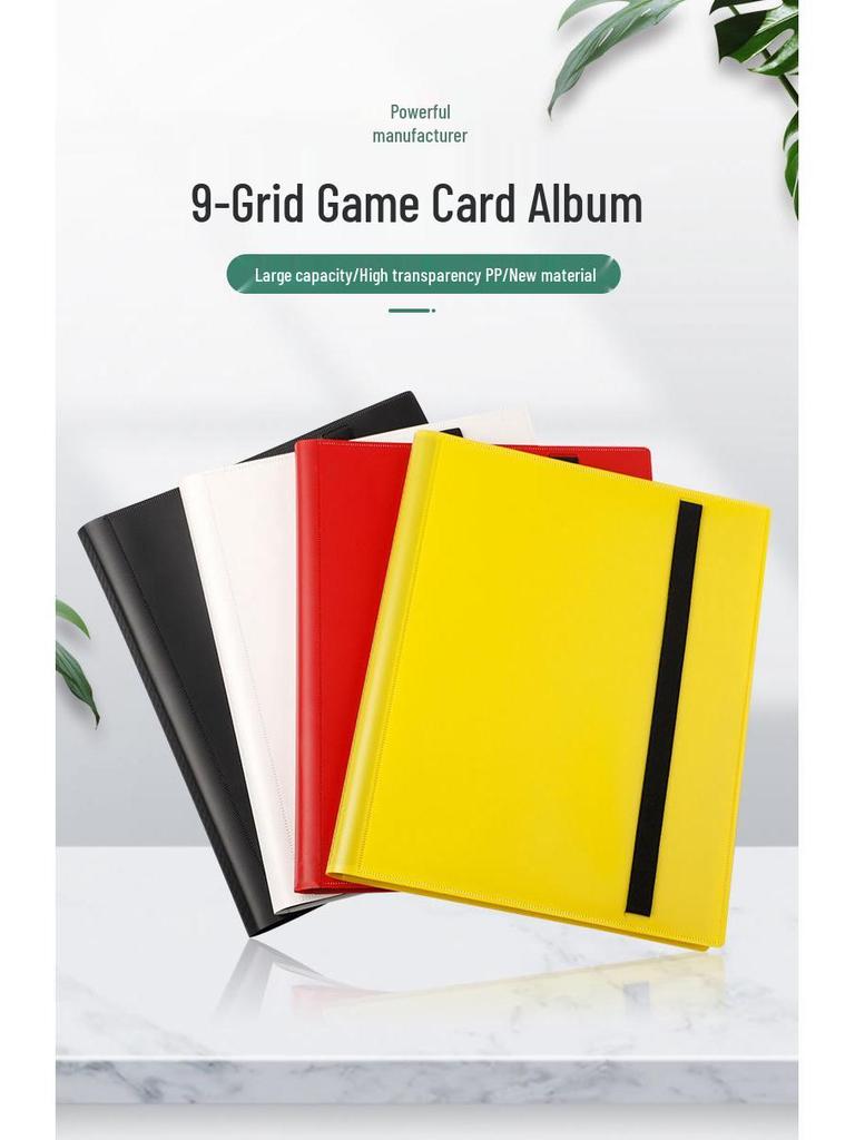 Pokémon Nine-Grid Card Album: Portable Game Card Display & Collection
