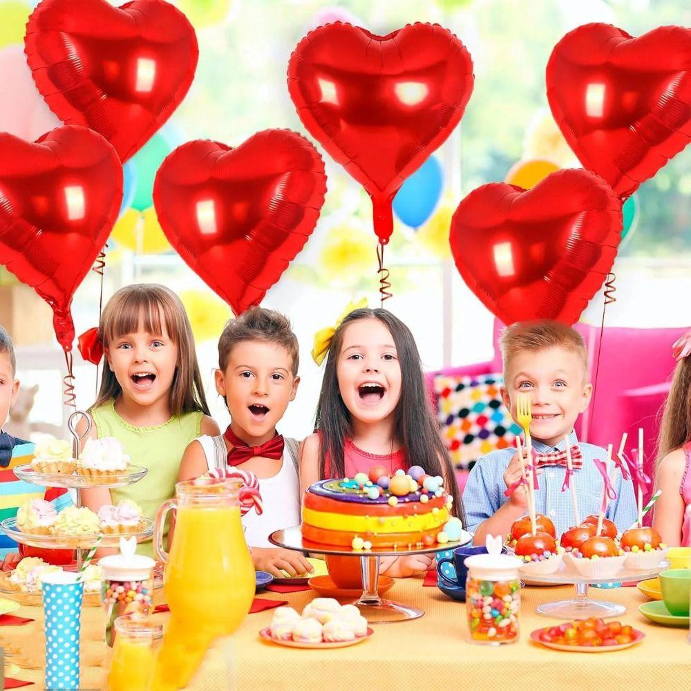 12Pcs Inflatable Love Heart Balloon Love Decoration Wedding Engagement Party Decor  Valentine's Day