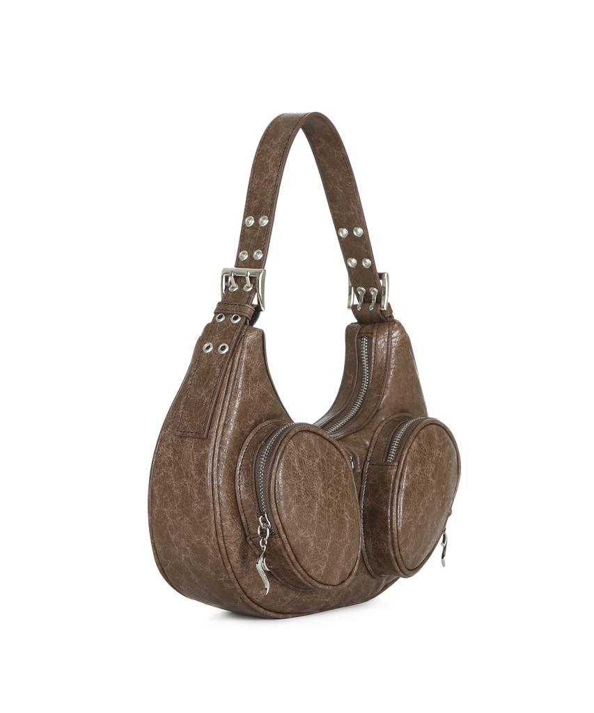 Yieyie Luna Bag Tote Bag Vintage Brown
