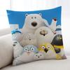 S-Sealook Cute Cartoon Cushion Cover Home Bedding Sofa Living Room Pillowcase Simple Soft Skin Cushion Cover Party Gift