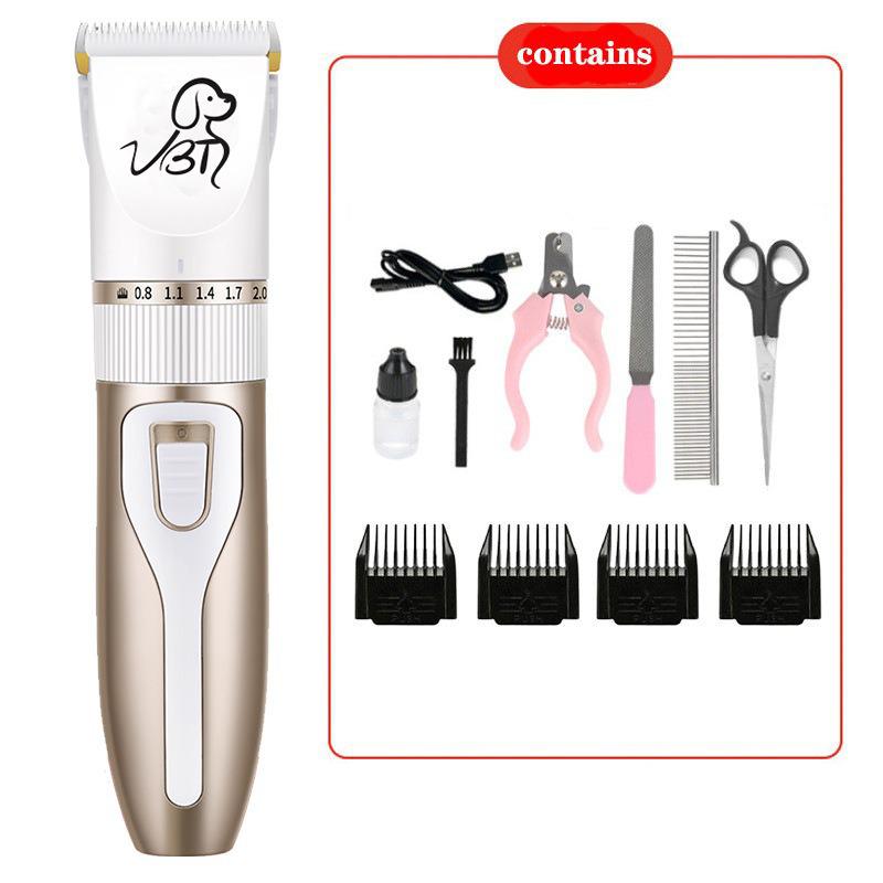 Pet Grooming Electric Clipper Set for Dogs and Cats