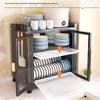 Bieying Two-Tier Kitchen Dish Drying Rack
