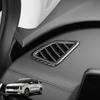 For KIA Carnival KA4 2022-2026 Car Tuning Carbon Fiber Front Upper Air Vent Cover Trim Interior Accessories LHD