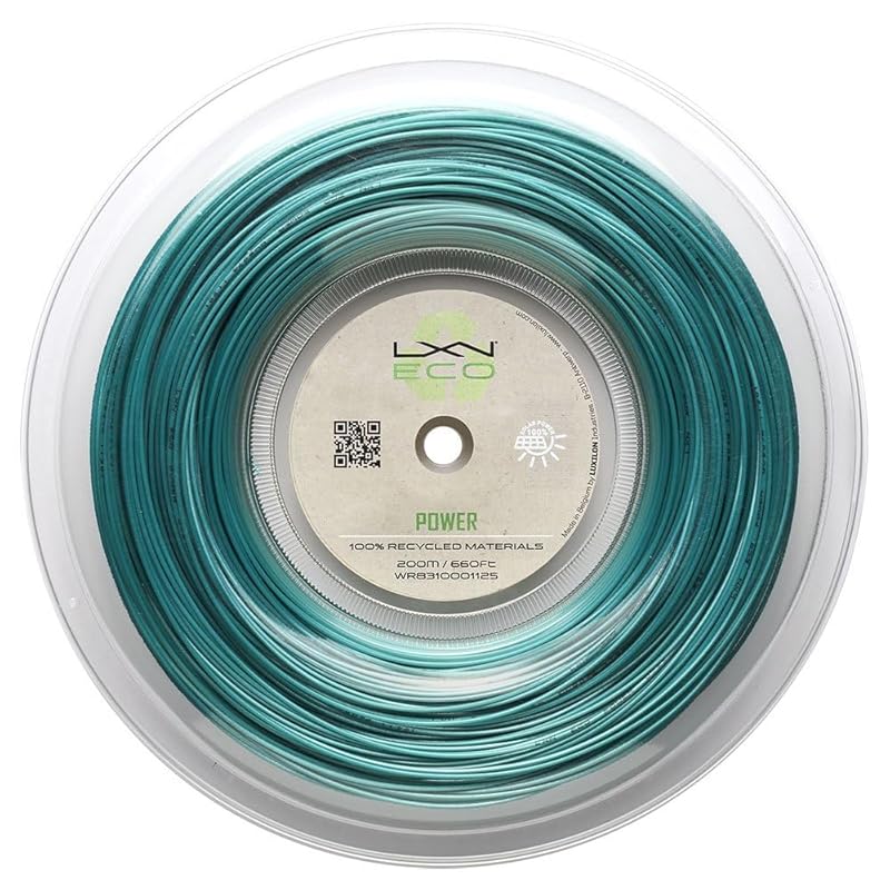 LUXILON ECO POWER 125 REEL Tennis String, 200m, Teal, WR8310001125