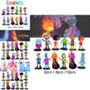 Figuras Crazy Element City de 6-9cm Com Base Pacote de 8 Brinquedos de PVC Sortidos Para Crianças 4-6)
