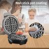 Multi-function Electric Waffle Maker, Physical Anti-stick Design, Anti-scald Handle, Suitable for Breakfast, Dessert, Snacks