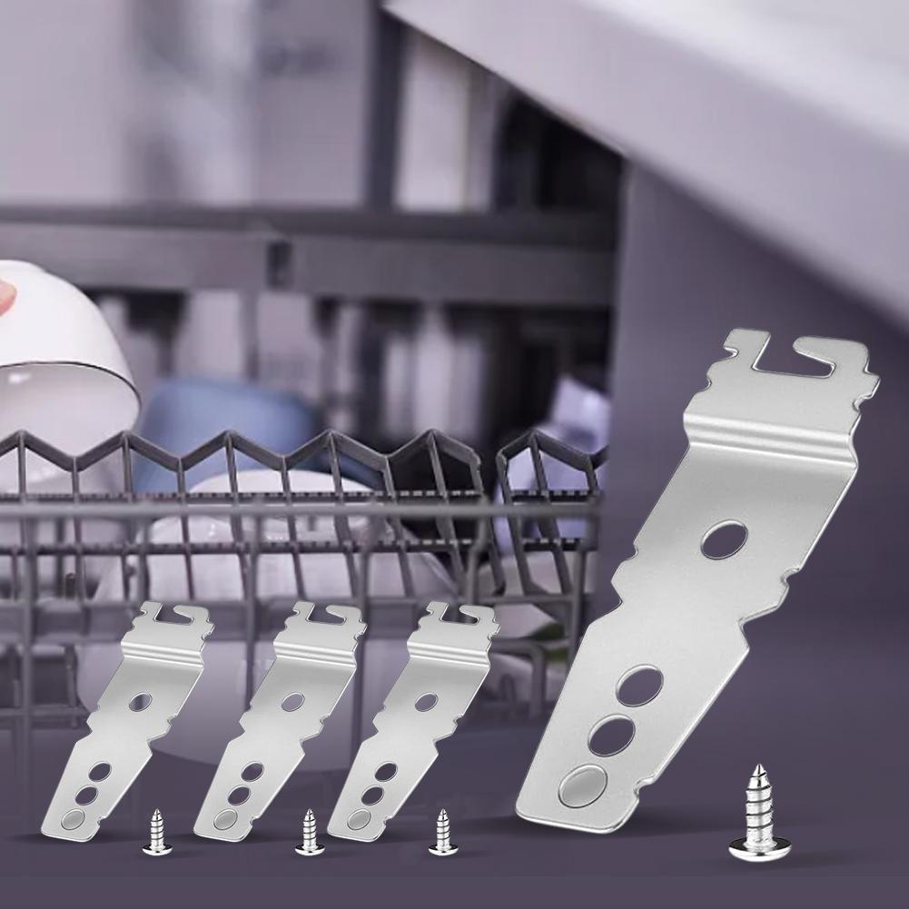 Dishwasher Mounting Bracket Metal Undercounter Dishwasher Bracket Upper Mounting Bracket Replace 8269145 WP8269145 WP8269145VP