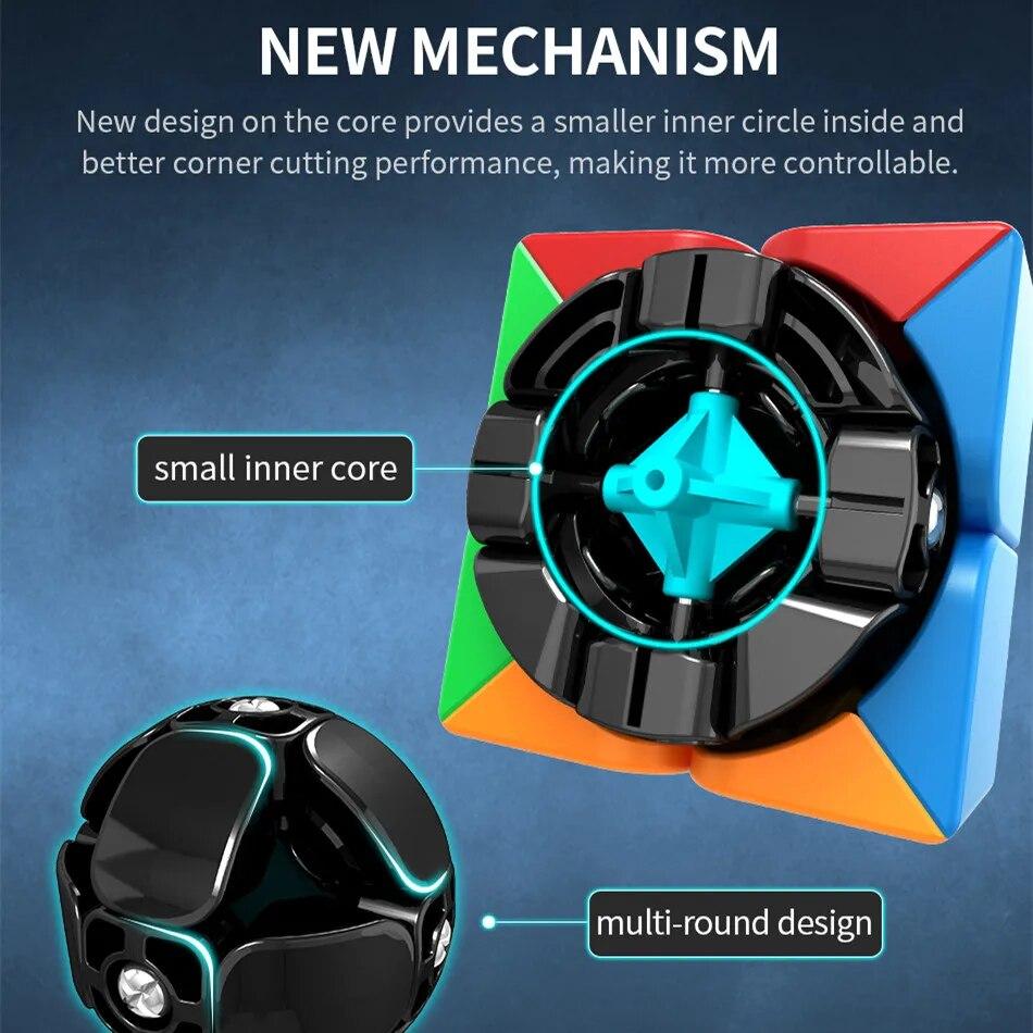 Набор кубиков Meilong 222 33 MoYu Обычный венгерский набор Speedcube Pack 2x2 3x3 Пакет — фото 3