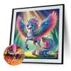 30x30cm 5D DIY Partial Special Shaped Drill Diamond Painting Kit Color Pegasus Embroidery Mosaic Art Rhinestone Home Decoration