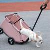 Lightweight Foldable Pet Stroller for Dogs and Cats