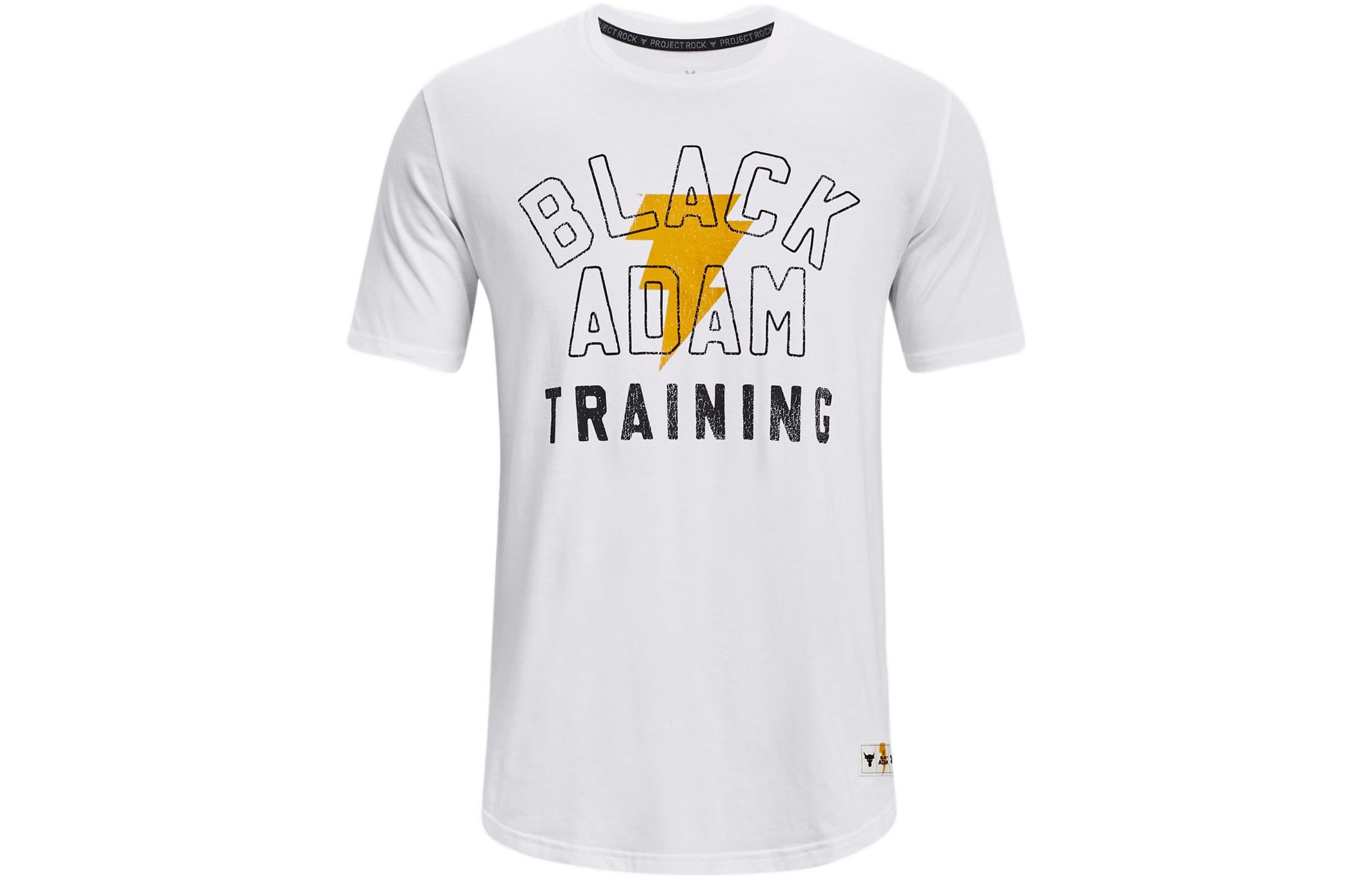 Under Armour Johnson Drop Shoulder Sleeve T Shirt Men s White 1377758-100 L