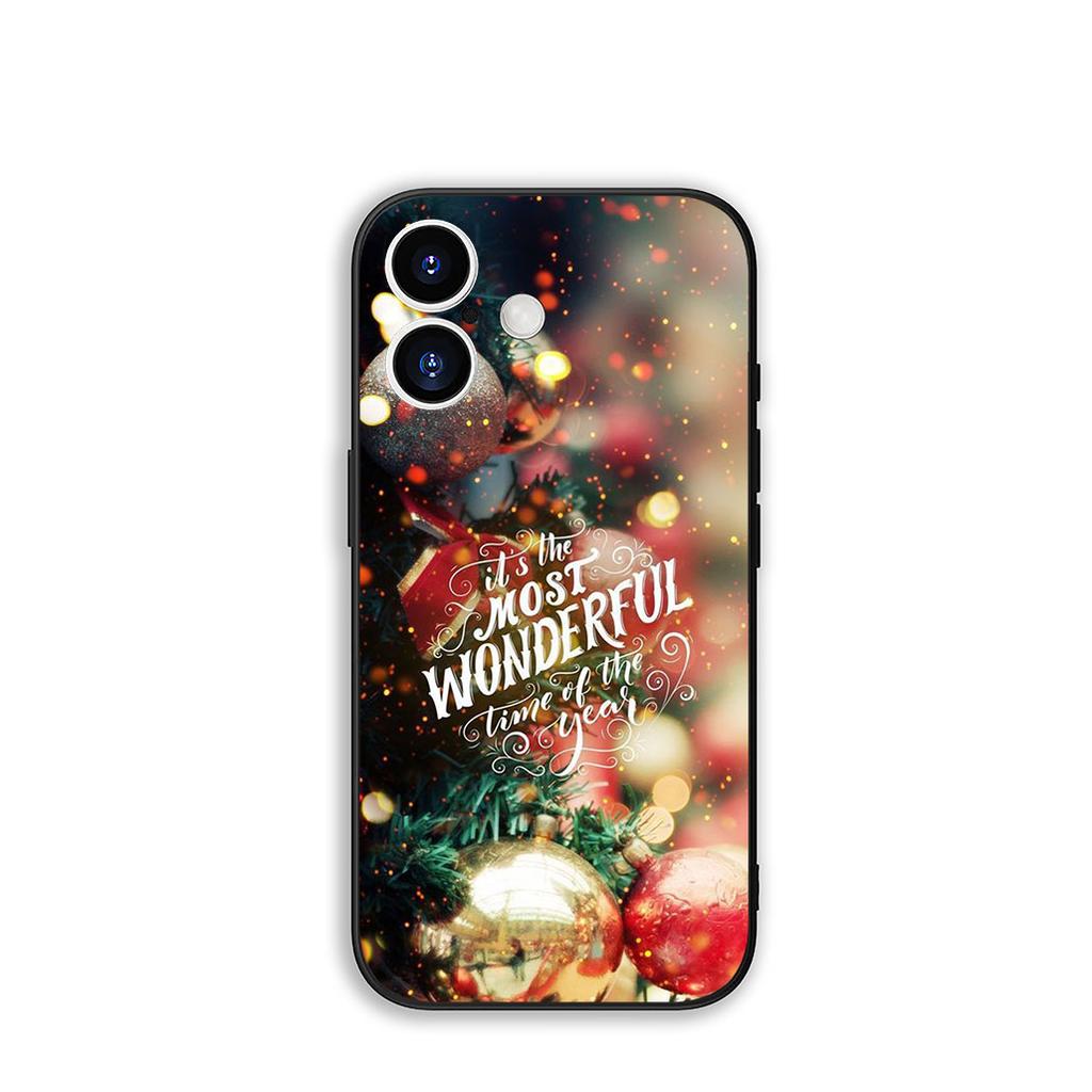 For Xiaomi Redmi Note 14 12 13 ProPlus A3 Pro Plus 12C 13C 14C 5G Phone Cover Case Merry Christmas Tree Deer Snowman