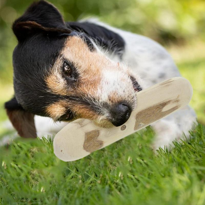 Dog Teeth Grinding Natural Coffee Wood Chewable Stick Teeth Cleaning Wooden Chewing Toy Calming Teething Toys Pet Supplies