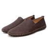 Men Casual Leather Shoes Slip On Loafers Good Quality Walking Sneakers Driving Shoes Fashion Business Shoes British Style Formal