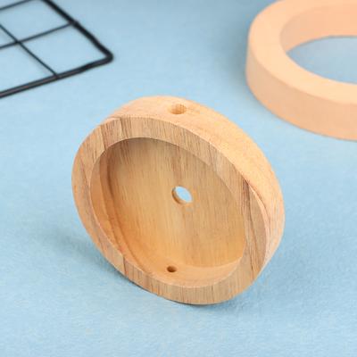 10Cm Wooden Light Canopy Kit Wood Lamp Bases Ceiling Panel Chassis Lamps Lighting Accessories Vintage Chandelier Ceiling Plate