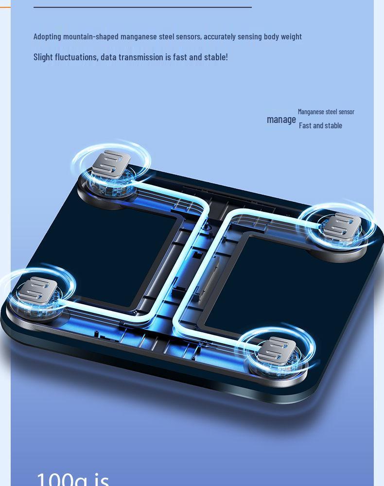 Wiederaufladbare Haushalts-Elektronikwaage mit hoher Präzision, langlebig und kompakt mit kostenlosem Versand
