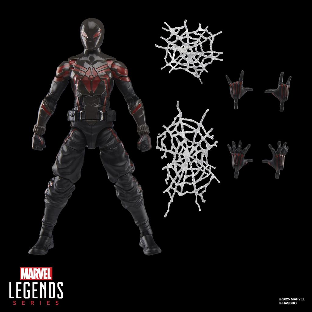 Hasbro MARVEL Marvel Legends Series Gamerverse Miles Morales Brooklyn 2099 2 Video Game Recreated Collectible 15 cm Action Figure G0839 Authentic