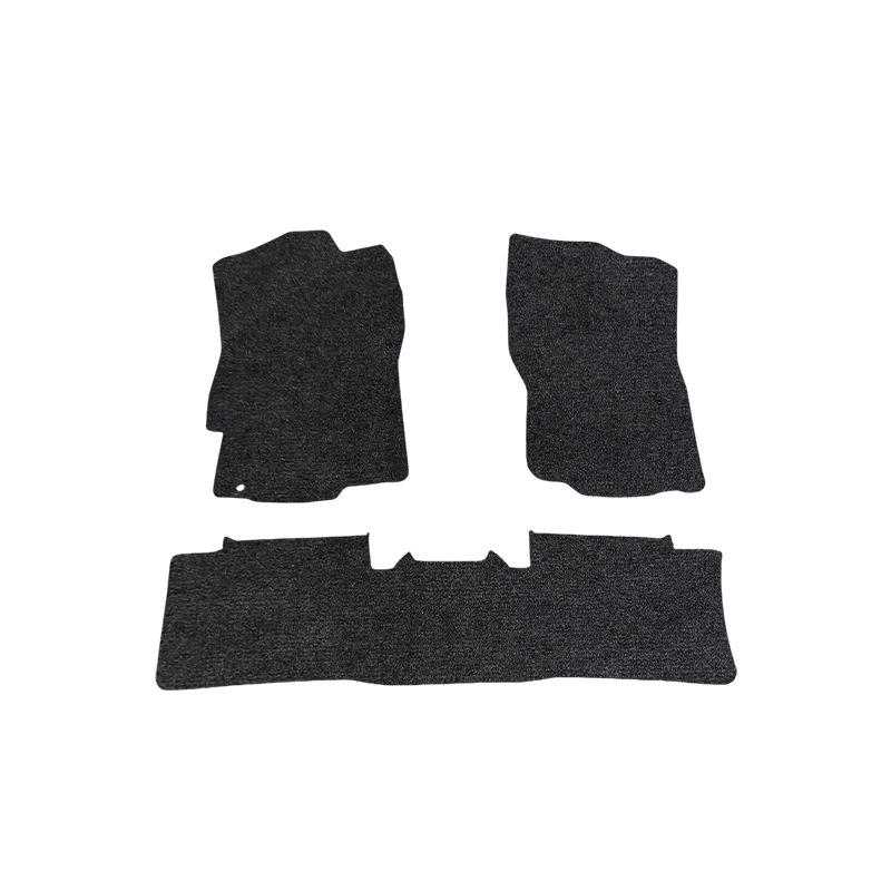 Durable Black Velour Floor Mats for Jianghuai iEVA50 (2018-2020), Custom-Fit