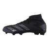 adidas Mutator 20.1 FG Anti-Slip Shock Absorption Mid-Top Kids Football Shoes Kids Football Shoes Black EF1988