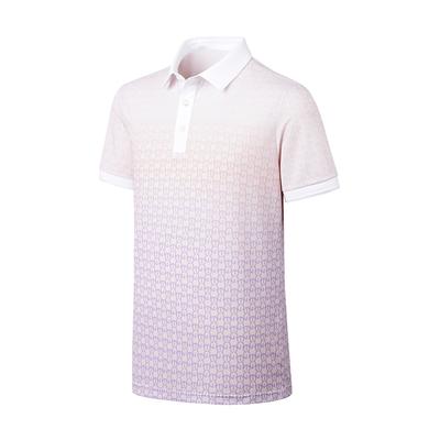 ELLE GOLF Men'S Season Pattern Print Short Sleeve T-Shirt_6I35217
