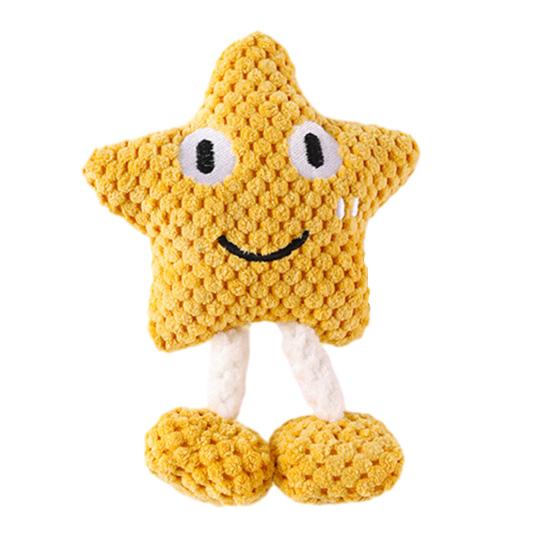 

Interactive Dog Plush Toy Squeaky Stuffed Sea Animal Soft Chew Toy Turtle Crab Starfish Puppy Teething Toy for Medium Chewers Indoor Play C