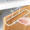 Kitchen Multifunctional Practical Toilet Paper Towel Rack Roll Holder Cabinet Hanging Shelf Non Punching Storage Racks Tools