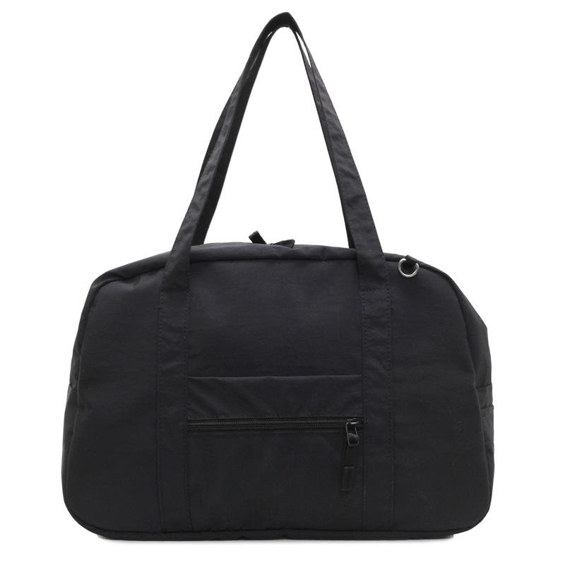 School bag niche light travel bag large capacity leisure Korean fitness bag solid color versatile backpack simple commuter tote bag