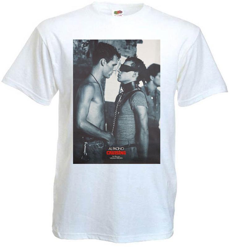 Cruising v7 t-shirt white Al Pacino movie poster Unisex T-Shirt S