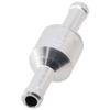 1pc Non-return Valve 6-12mm Auminium Inline-way Quick Insert Check Valve Replacement Parts For Fuel Water Gas Air Vacuum