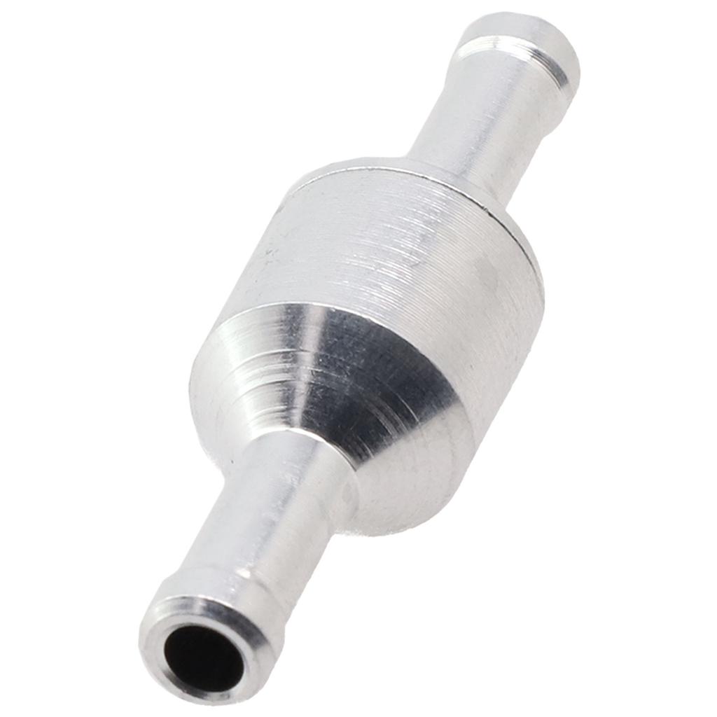 1pc Non-return Valve 6-12mm Auminium Inline-way Quick Insert Check Valve Replacement Parts For Fuel Water Gas Air Vacuum