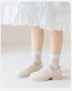 Girls' Summer Thin Cotton Mesh Lace Socks