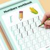 A Workbook for Tracing Numbers from 0-100: Handwriting Textbook Learning Math Book Writing For Kids
