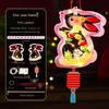 Waterproof Handheld Rabbit  Lantern Transparent Cartoon Rabbit Lamp  Party Decoration