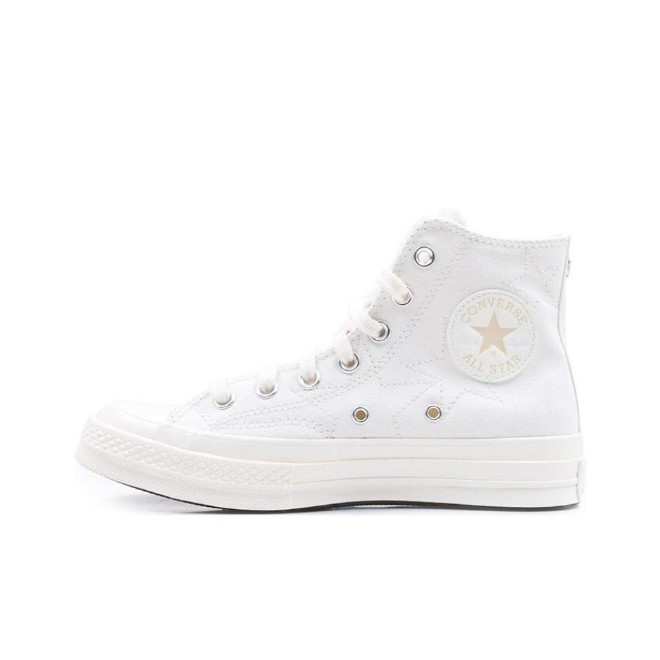 Converse Chuck 70 High Stars Unisex Sneakers Cream Vintage-White Natural-Ivory A11611C