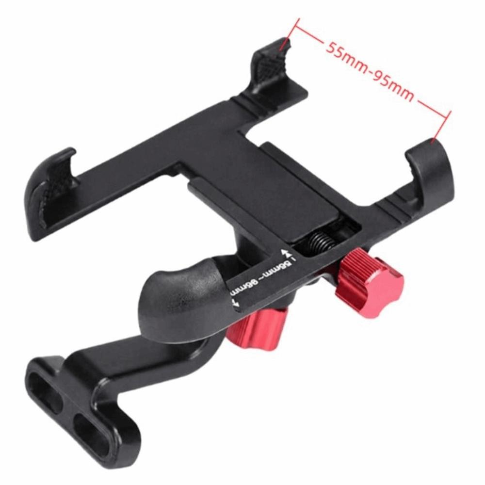 360° Rotation Bike Phone Mount Aluminum Alloy Bike Phone Holder Bike Stem Phone Mount MTB Bike
