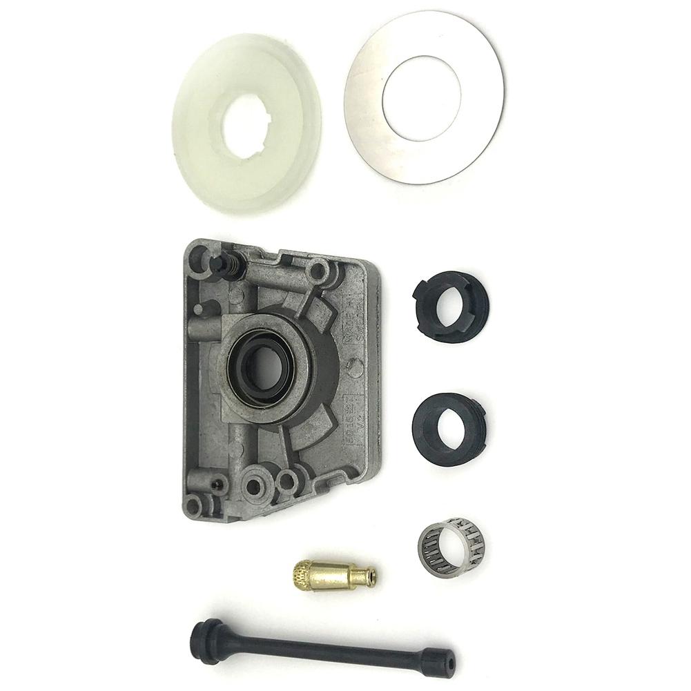 

ABWR-Ignition Coil Module Magneto For 135 140 Chainsaw & Oil Pump Worm Gear Dust Washer Hose Filter Kit
