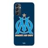 Case For Samsung Galaxy A34 Logo Om Olympique De Marseille Blue Maniacase Background