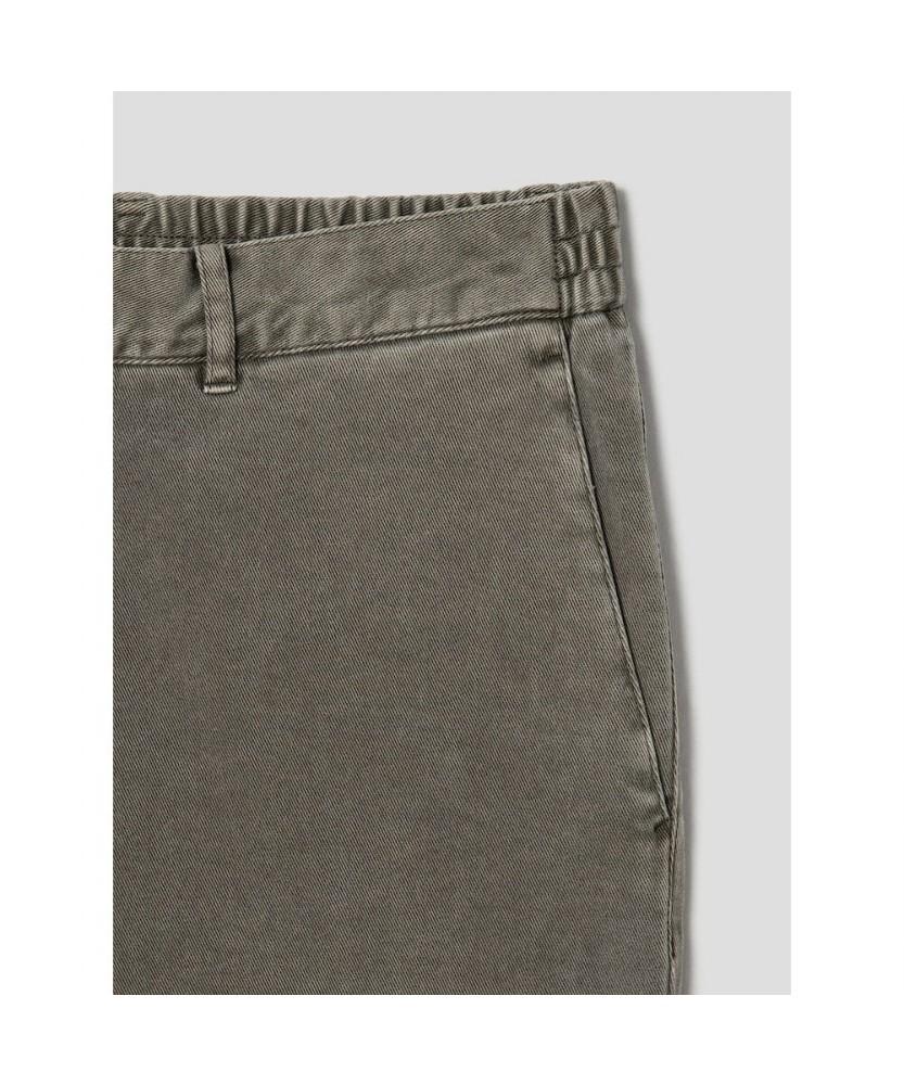 SHIFT.G Garment Dyed Slacks Khaki
