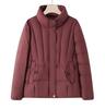 Stylish 2025 Women's Cotton Down Jacket - Age-Reducing Winter Outerwear for Middle-Aged/Elderly Moms