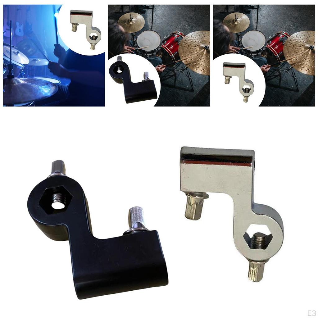 Bass Drum Pedal Beater Holder Clip Connector Double Chain Drive System ,Replacement,