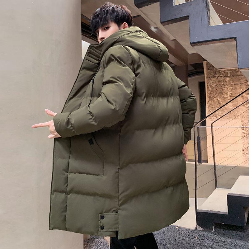 Herren Übergröße 8XL 7XL Parka Koreanischer Stil Business Slims Baumwollgepolsterter Mantel Winter Herrenmode Lässig Verdickte Baumwolljacke