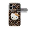 Brown Leopard Print KT Apple iPhone16 Pro Max Anti-Fall Case - High Appearance Value