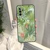 Retro Banana Leaf Plant Case For Samsung Galaxy A56 A36 A16 A06 A54 A34 A14 A13 A53 A12 A22 A32 A52 A35 A15 A55 A17