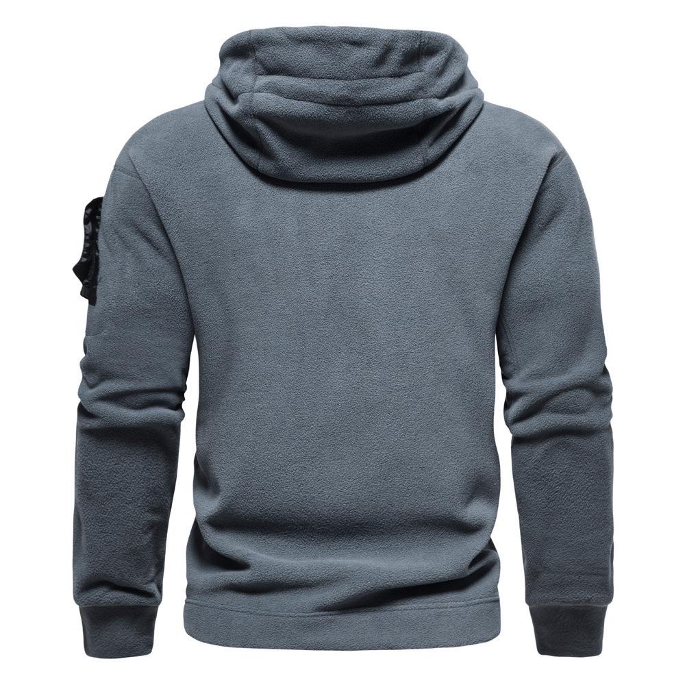 2025 Men's Tactical Hooded Fleece Sweatshirt for Fall/Winter