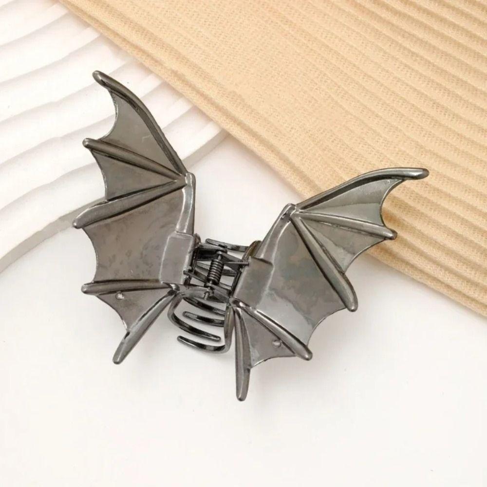 Y2k Bat Claw Clip Shark Clip Bat Hairpin Gothic Bat Wing Hair Claw  Girls