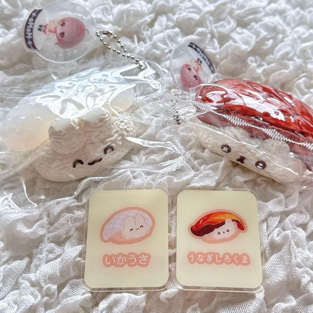 Used momo squeeze sushi squid-rabbit eel-bear